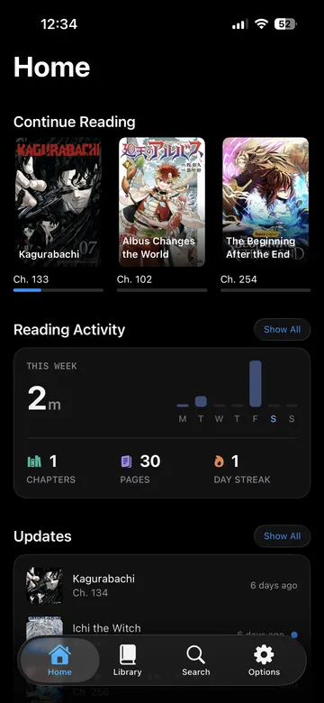 Mangura screenshot 1